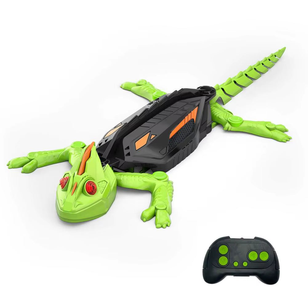 Wall Climbing RC Gecko Toy Electric Remote Control Lizard Wall Climbing Car Gecko Animal Car Children'S Halloween Toys